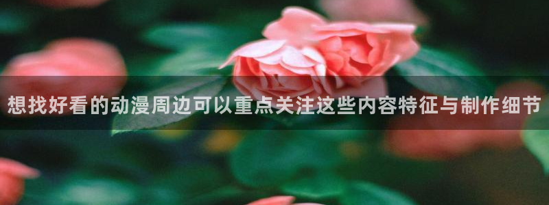 虫虫漫画章节更新:想找好看的动漫周边可以重点关注这些内容特征与制作细节配图